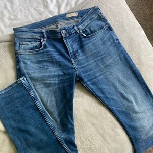 Men’s All Saints Denim Cigarette Jean W34